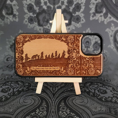 Handyhülle aus Holz – Individuelles Symboldesign X