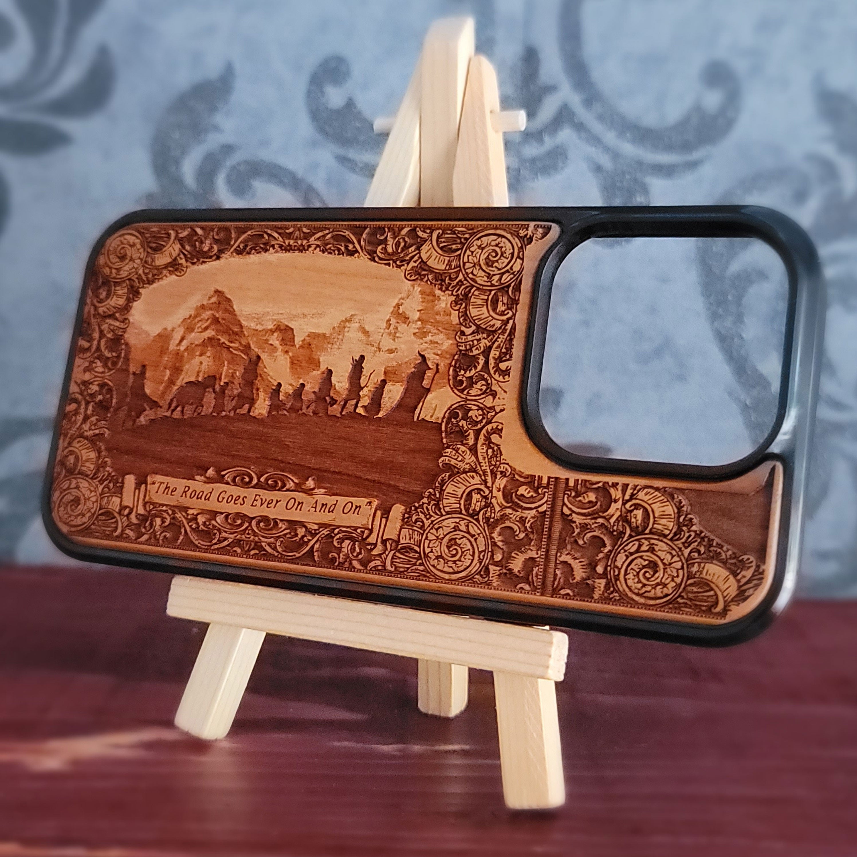 The Fellowship LOTR Wood Phone Case