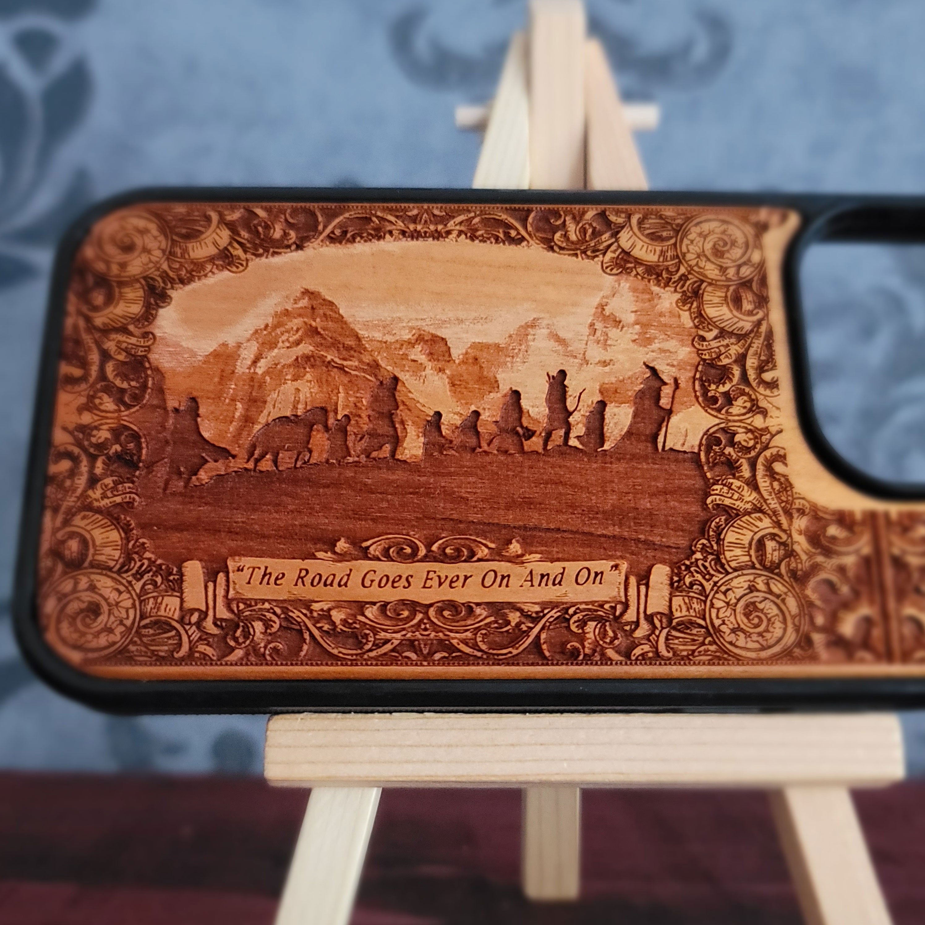The Fellowship LOTR Wood Phone Case