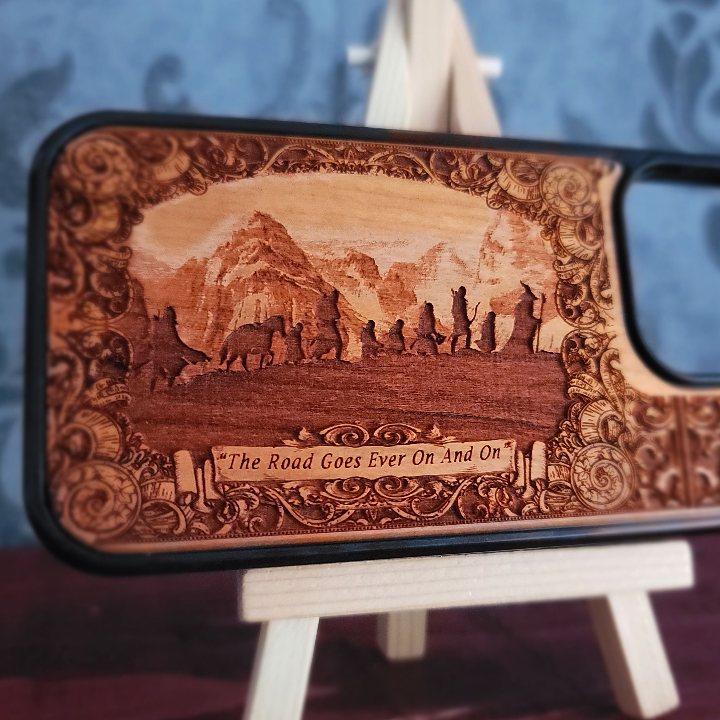 The Fellowship LOTR Wood Phone Case