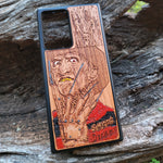 Load image into Gallery viewer, iPhone &amp; Samsung Galaxy Wood Phone Case -&quot;Freddy Krueger&quot; Hand Painted
