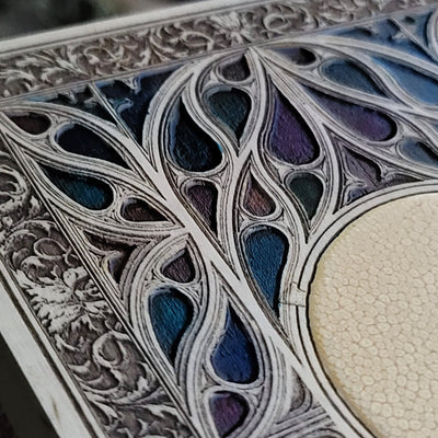 Handmade wooden artwork 'nan' – wood gift for 5 year anniversary, wedding present, gift for him or her, romantic handcrafted decor