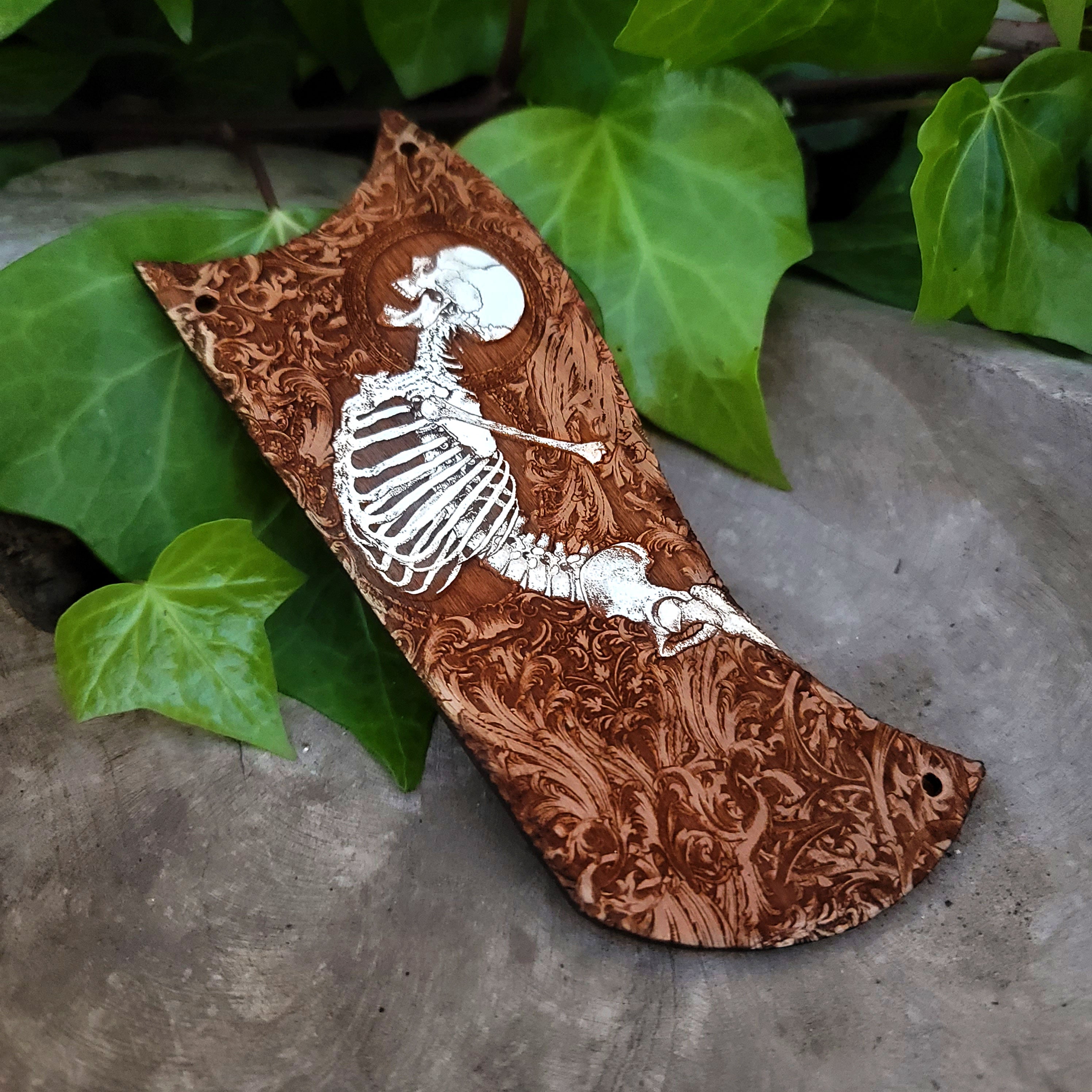 Golpeador Epiphone SG Special - Stumble Skeleton pintado a mano