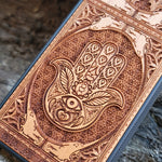 Load image into Gallery viewer, iPhone &amp; Samsung Galaxy Wood Phone Case - Hamsa Hand
