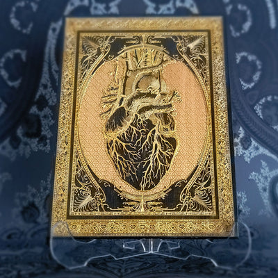 Black Heart Gothic Pattern - Mini