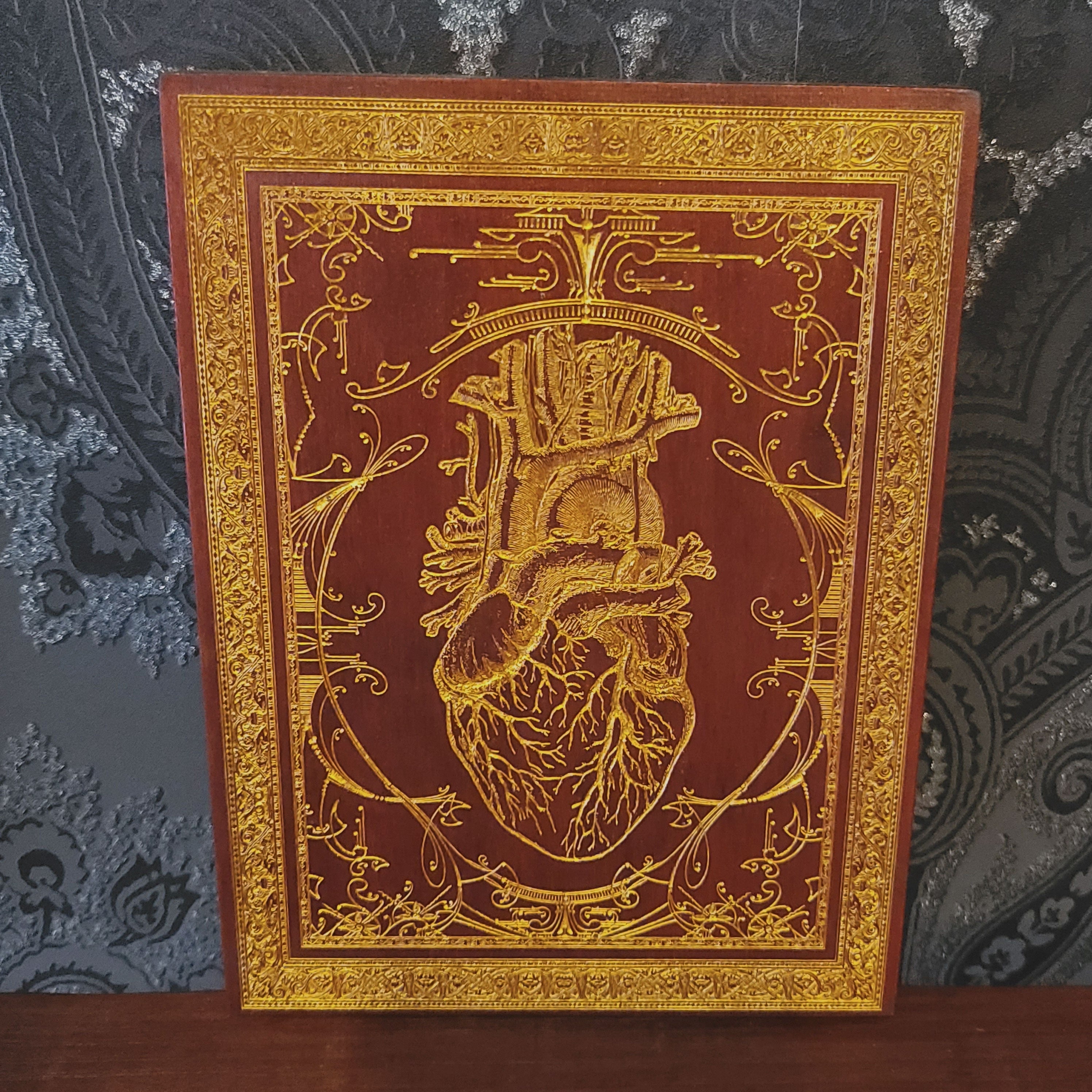 Red Walnut Heart - Mini