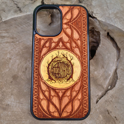 Wood Phone Case - Custom Symbol Design XXI