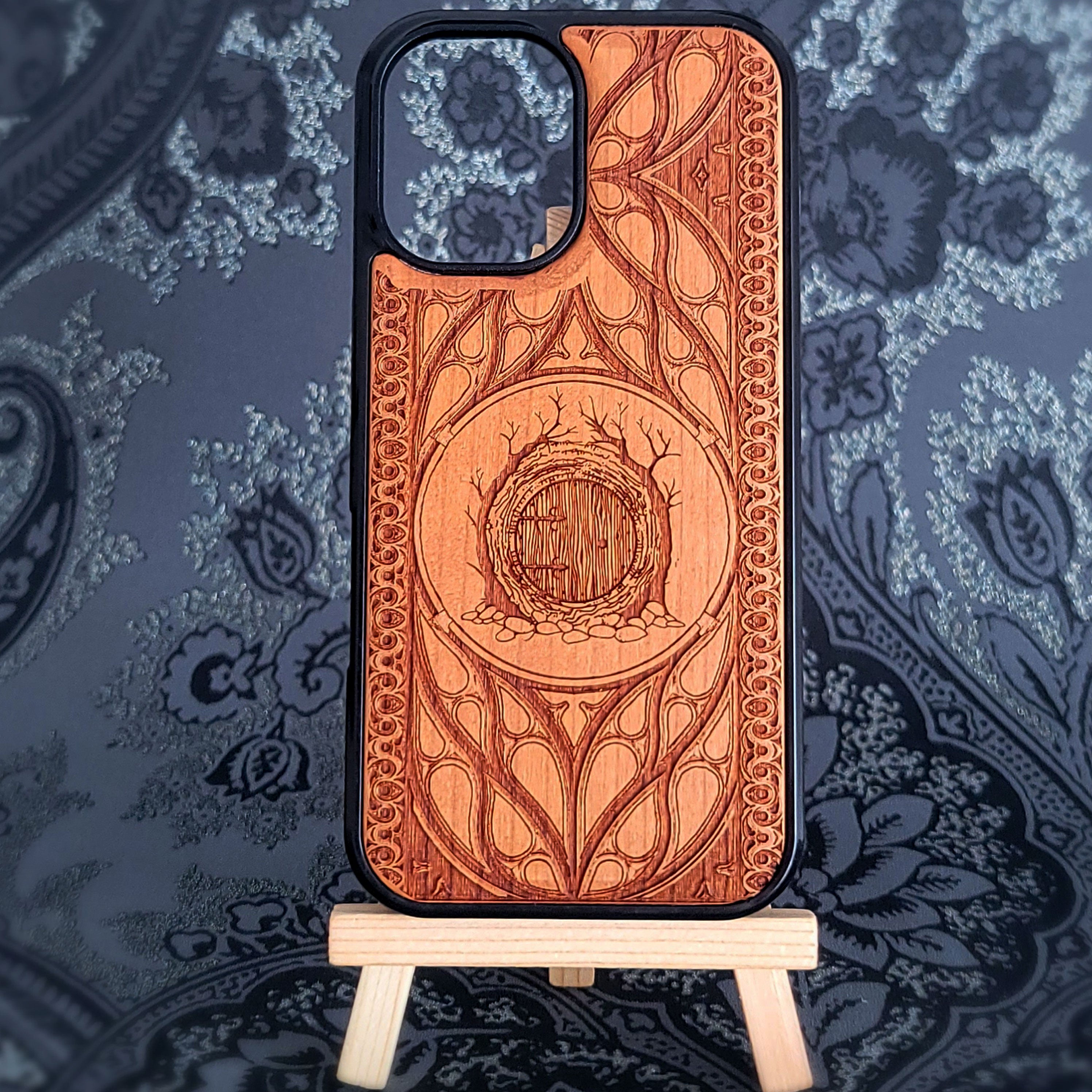 Handyhülle aus Holz - Individuelles Symboldesign XX
