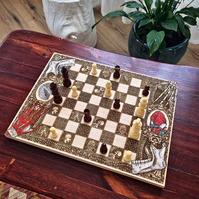 Human Anatomy Chess Board - A3 Large Size