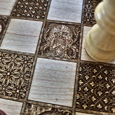 Human Anatomy Chess Board - A3 Large Size
