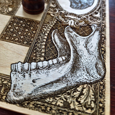 Human Anatomy Chess Board - A3 Large Size