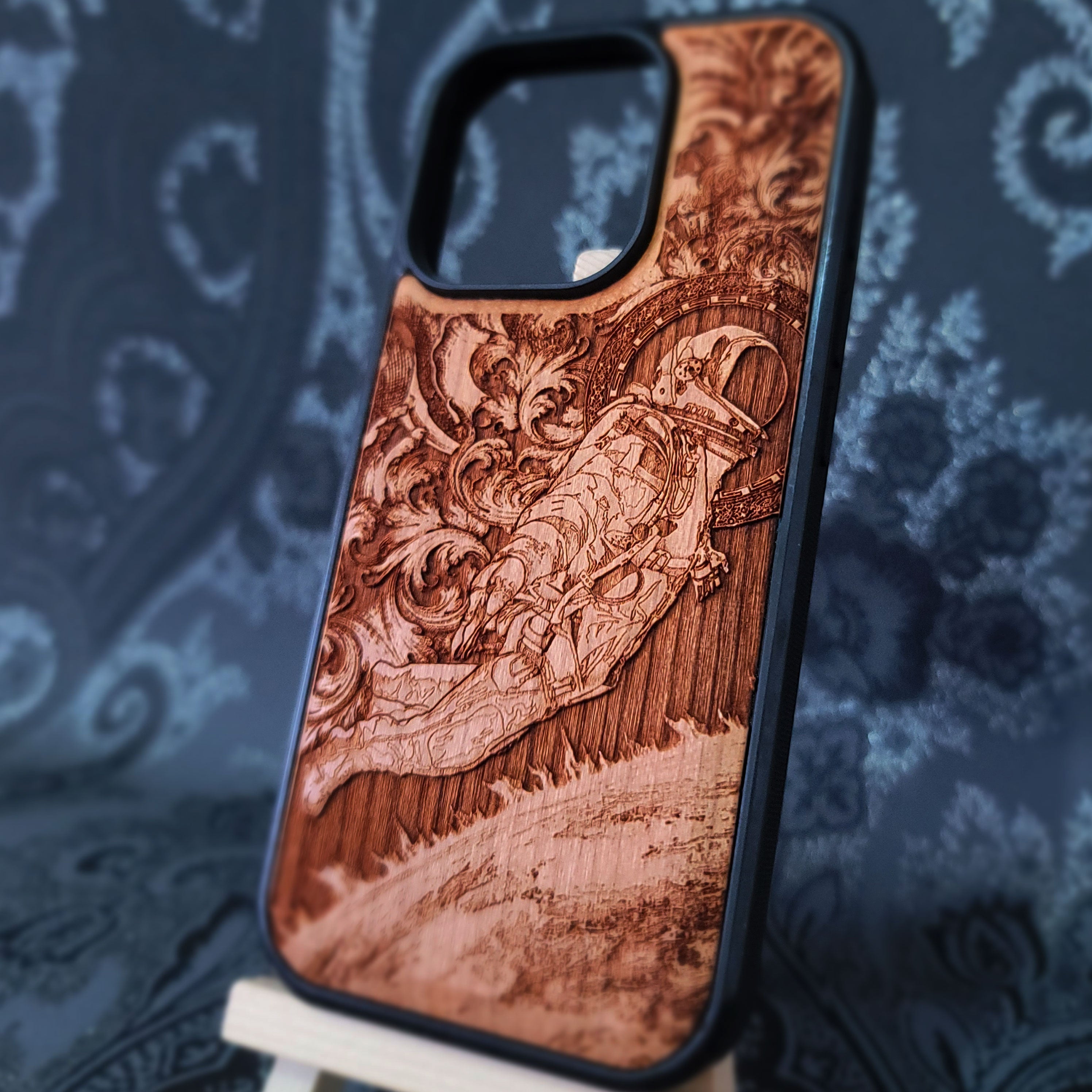Reaching Atmosphere - Wood Phone Case