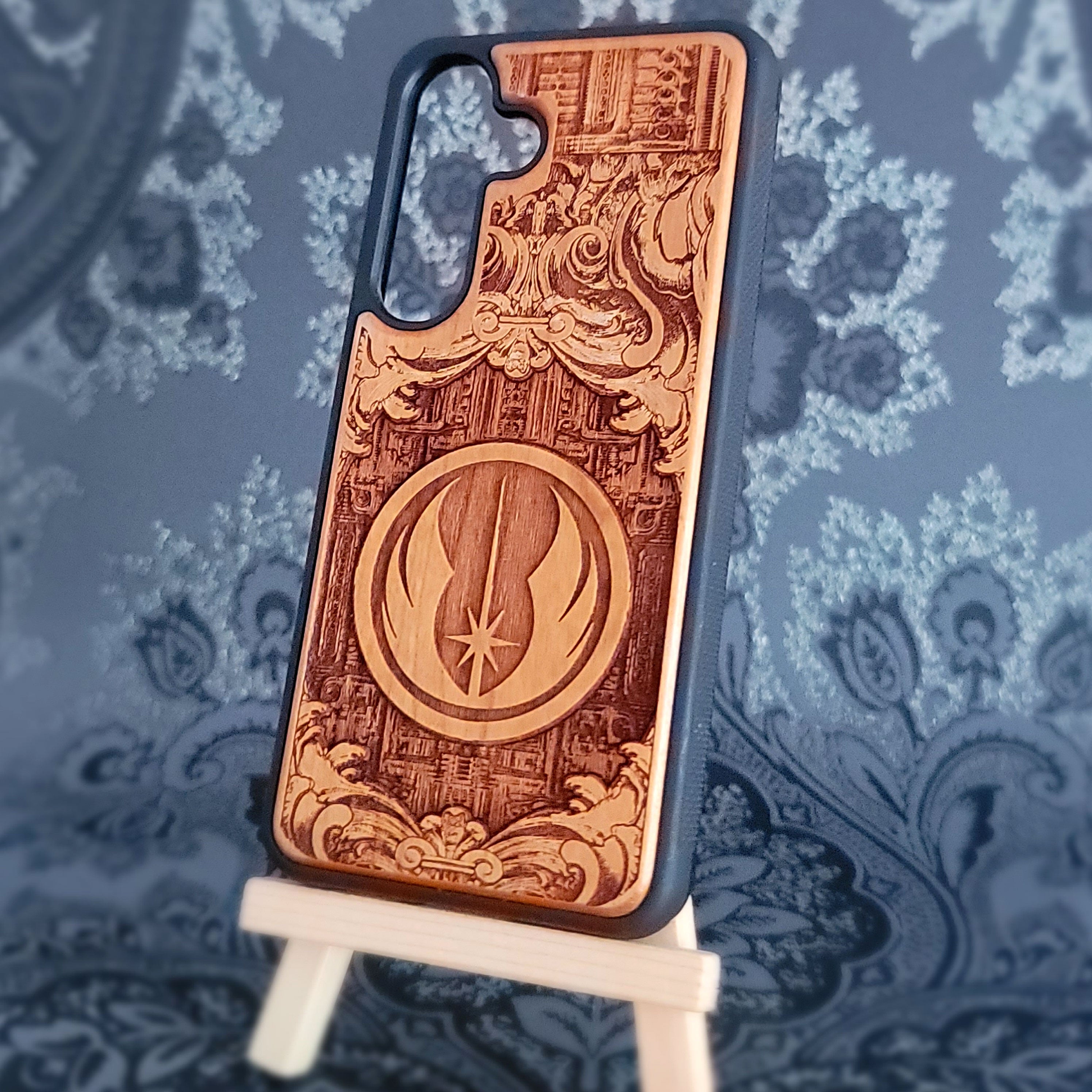Rebel Star Wars - Funda de madera para teléfono