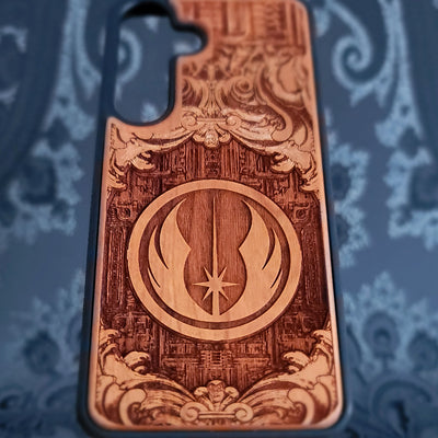 Rebel Star Wars - Funda de madera para teléfono