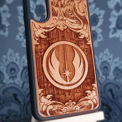 Rebel Star Wars - Funda de madera para teléfono