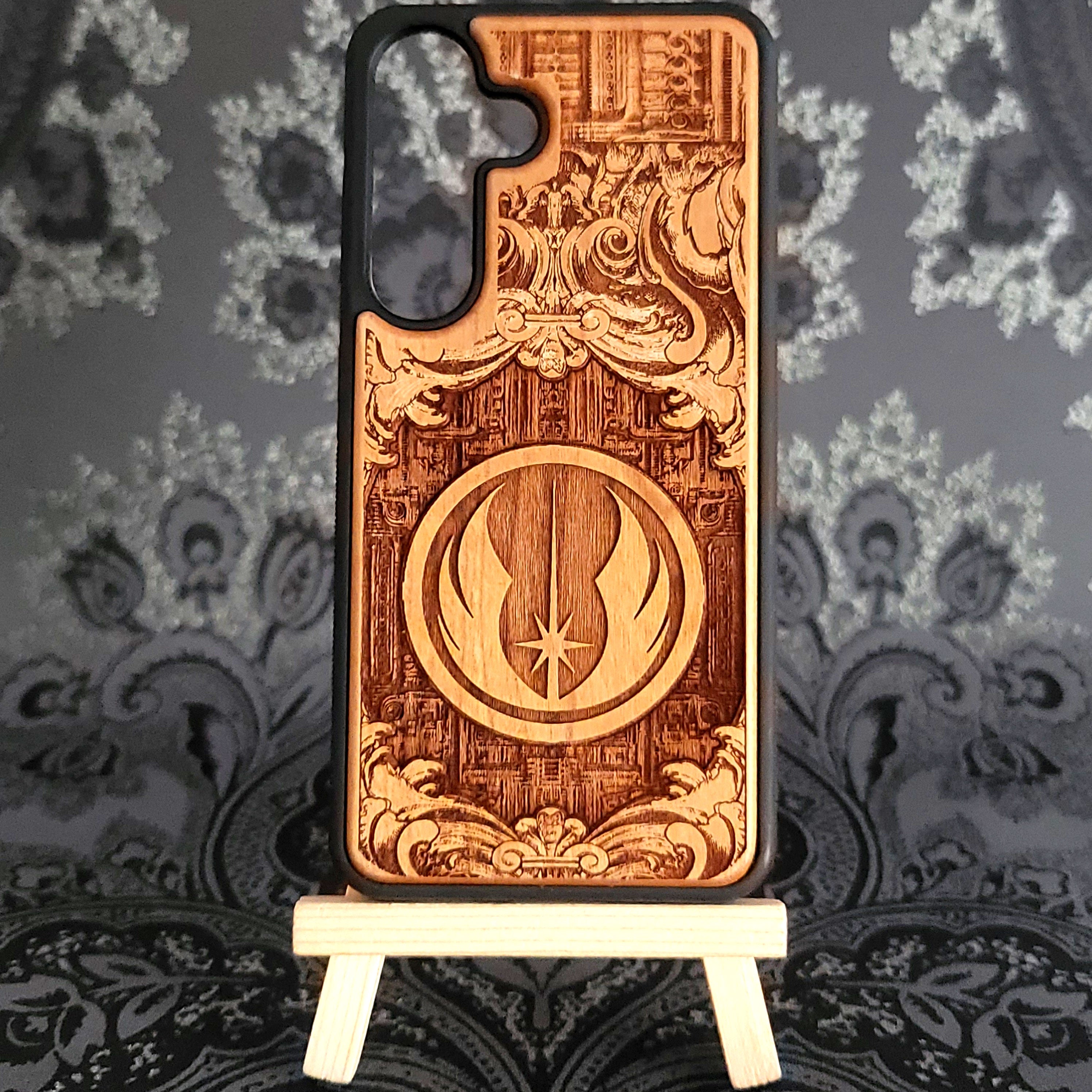 Rebel Star Wars - Funda de madera para teléfono