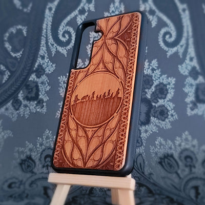 Handyhülle aus Holz - Individuelles Symboldesign VI