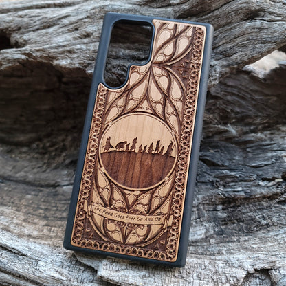Wood Phone Case - Custom Symbol Design VII