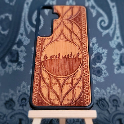 Handyhülle aus Holz - Individuelles Symboldesign VI