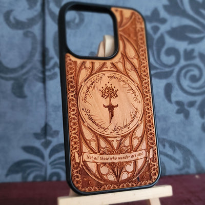 LOTR Wood Phone Case