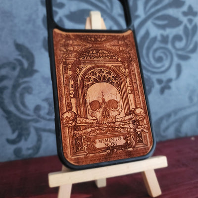 Memento Mori - Wood Phone Case