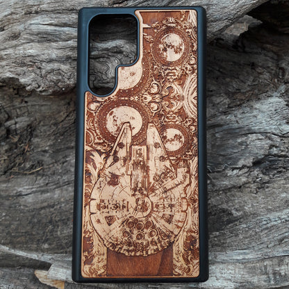 iPhone & Samsung Galaxy Wood Phone Case - Ship I