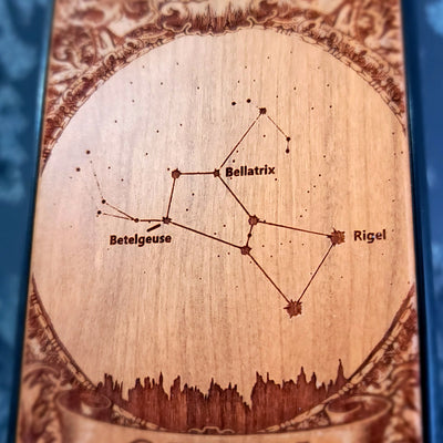 Sterne - Holz Handyhülle