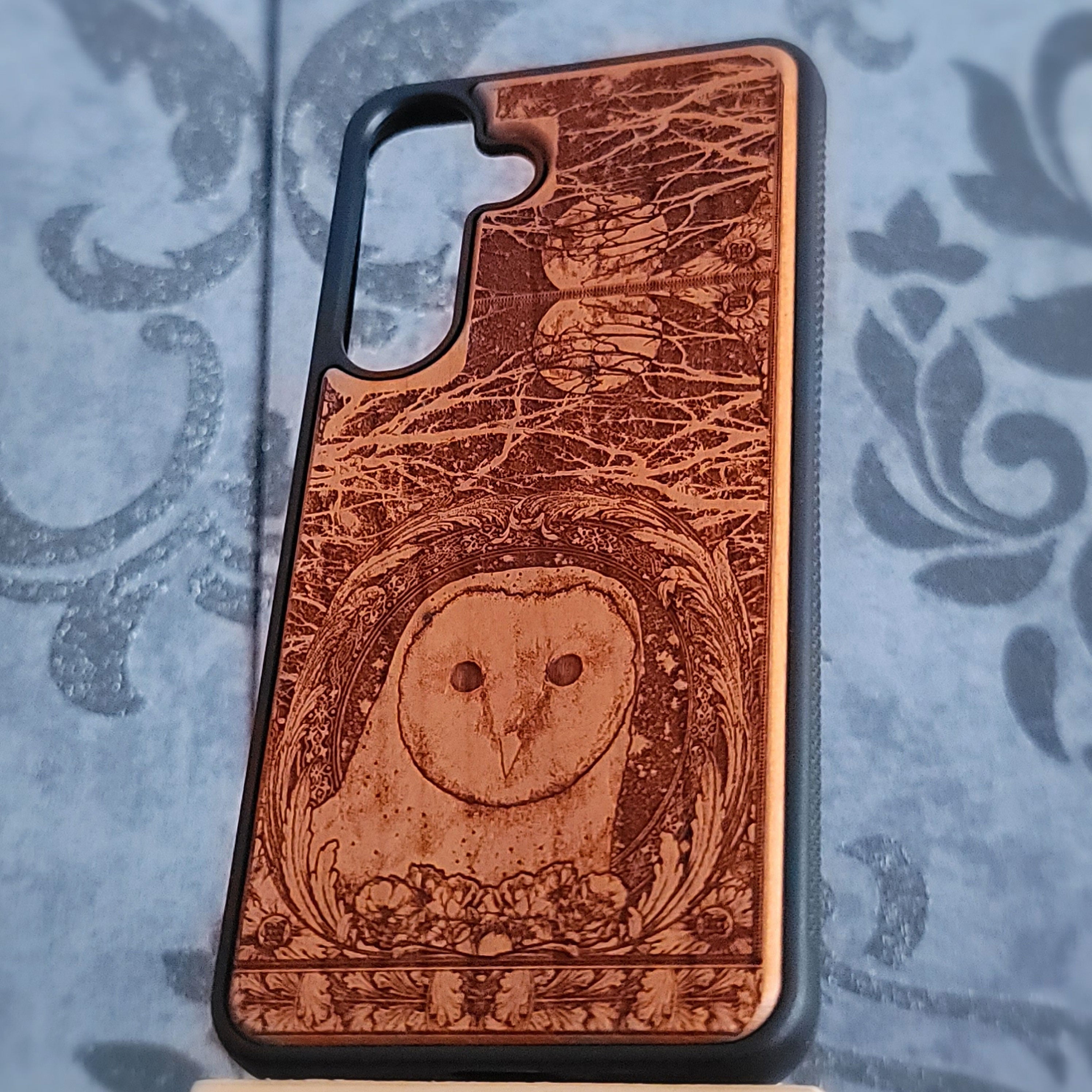 The Owl Wood Phone Case