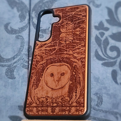 The Owl Wood Phone Case