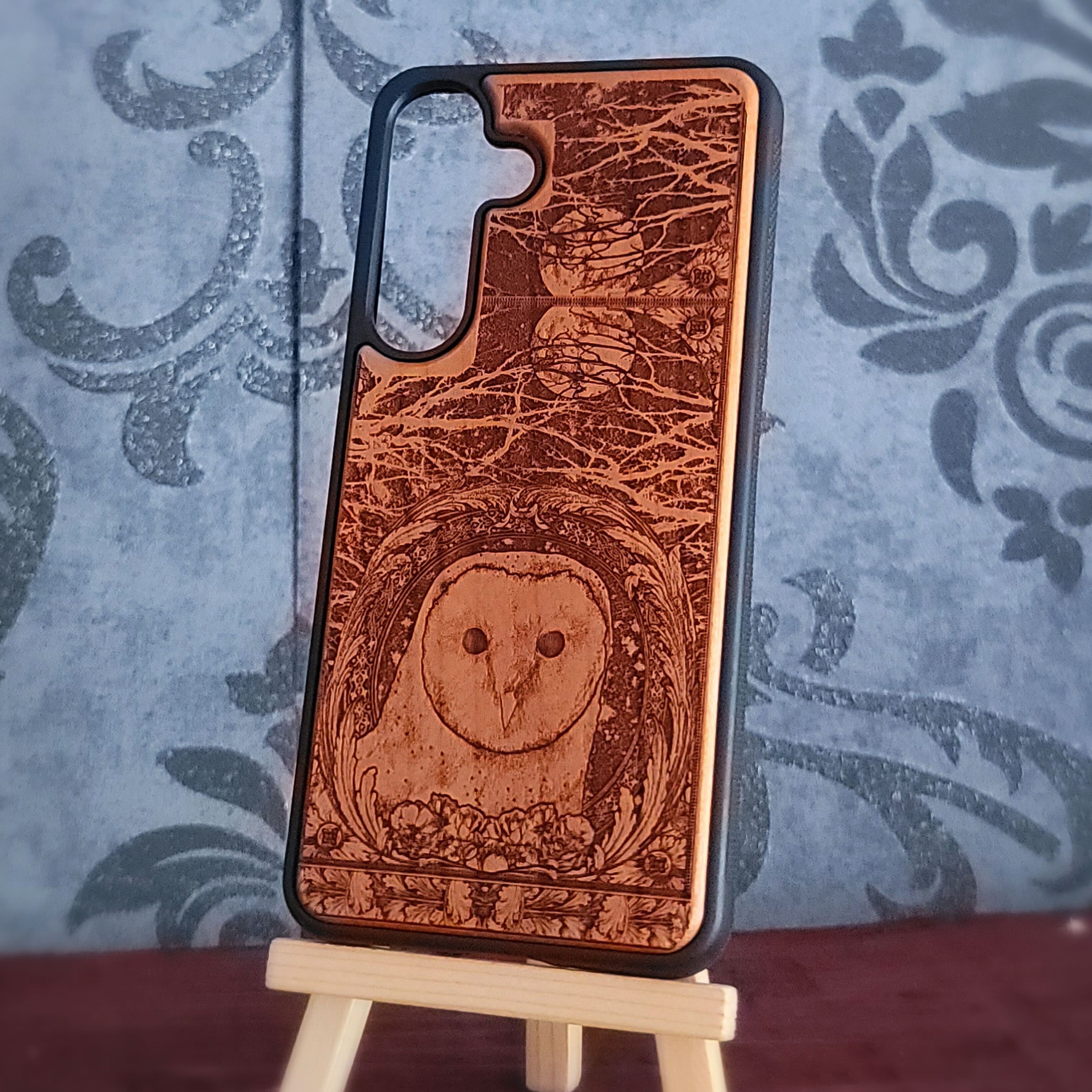 The Owl Wood Phone Case