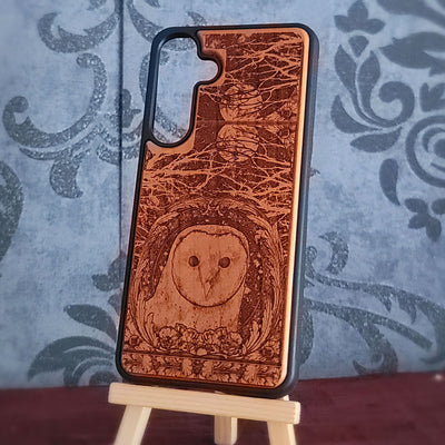 The Owl Wood Phone Case