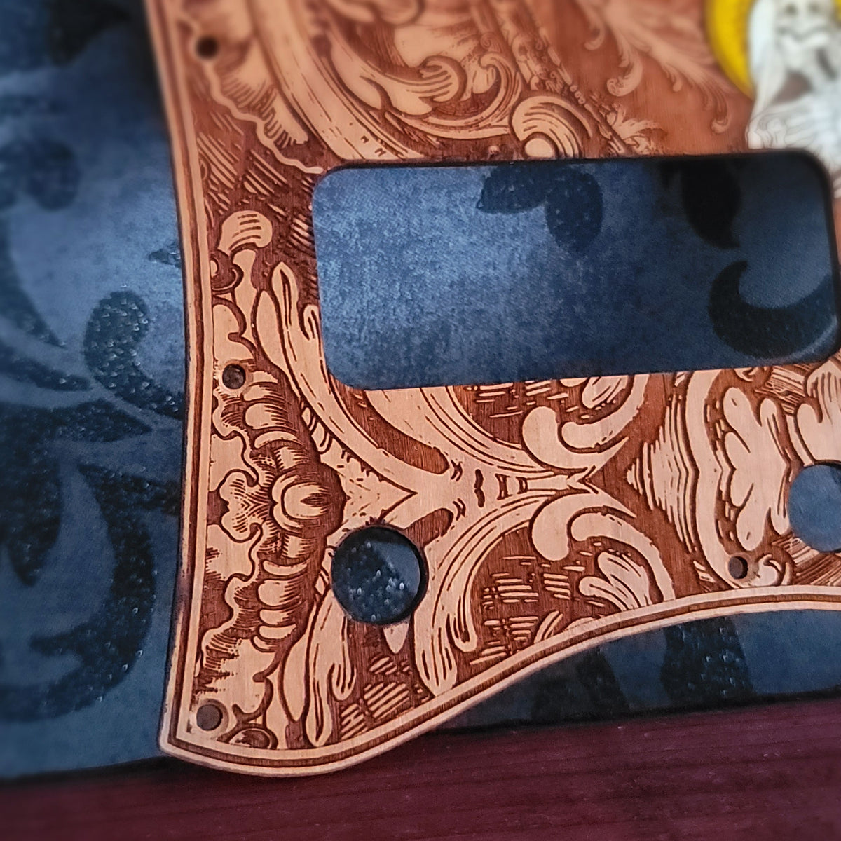 Gibson SG Wood Pickguard - Souls Hand Painted