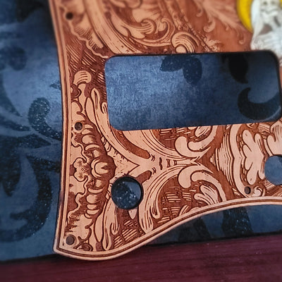 Gibson SG Wood Pickguard - Souls Hand Painted