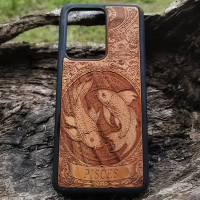 Cosmic Pisces phone case for zodiac and astrology lovers