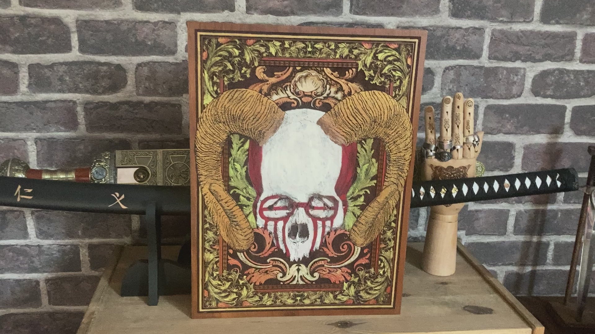 Unique Edition The Damned Hand Painted