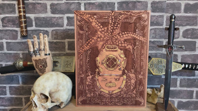 In The Depths - Cedar Wood - Large