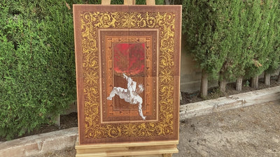 Der Sturz des Phaeton – Megagröße – 4 Holzteile