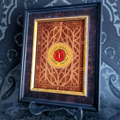 Gothic Window Fantasy Film Symbol - Mini