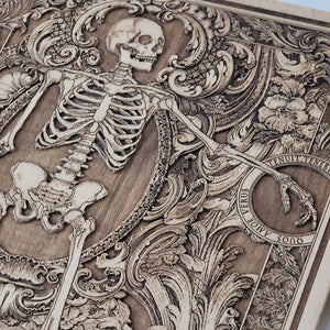 Love Skeleton Couple - Till Death Do Us Part - Personalized with Names