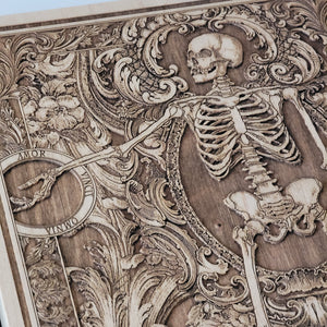 Love Skeleton Couple - Till Death Do Us Part - Personalized with Names