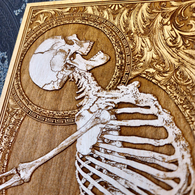 Stumble Skeleton - Medium Hand Painted