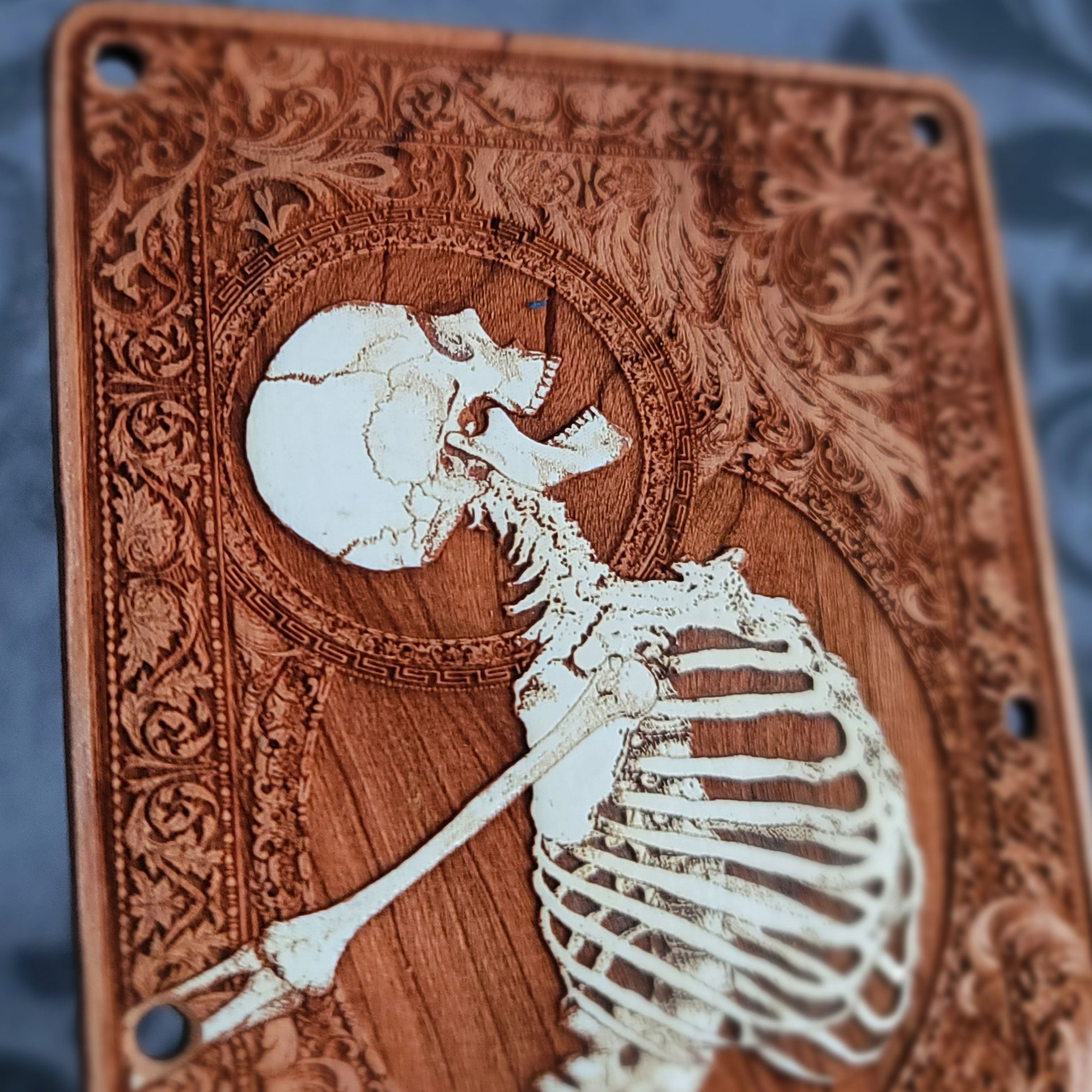 Stumble Painted Tremolo Cover für Stratocaster E-Gitarre