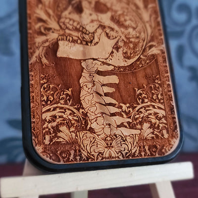 Scream - Handyhülle aus Holz