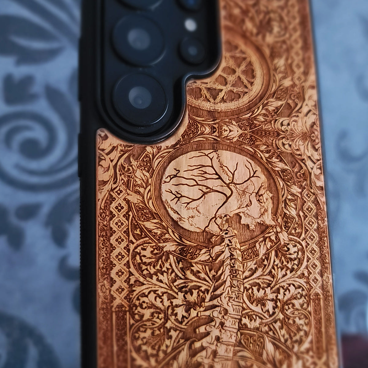 Spine - Wood Phone Case
