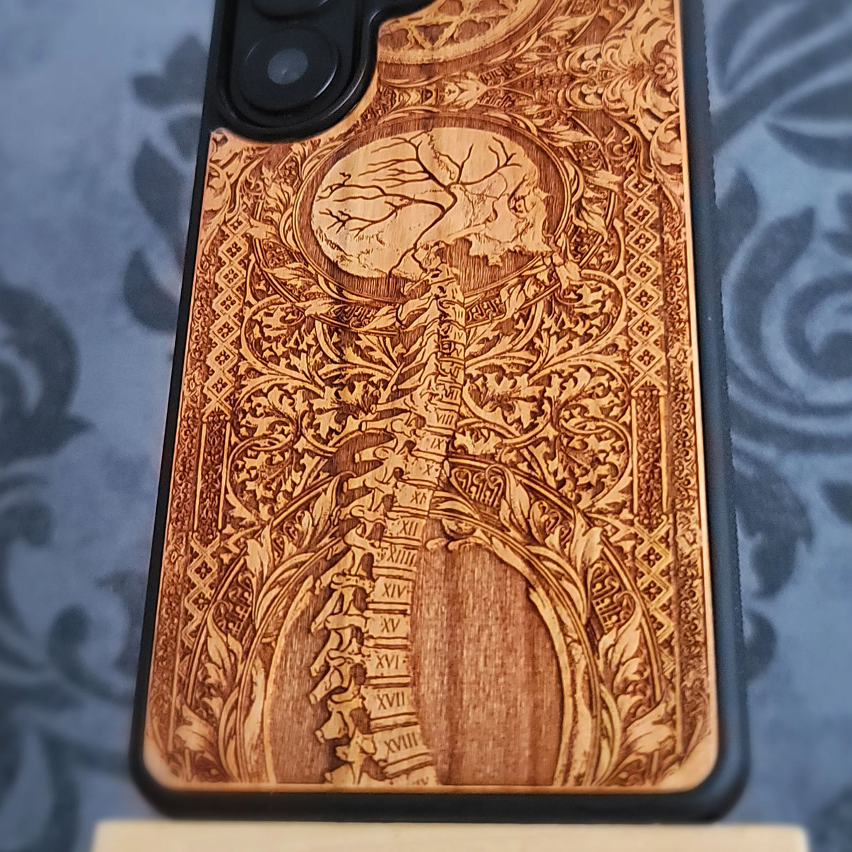 Spine - Wood Phone Case