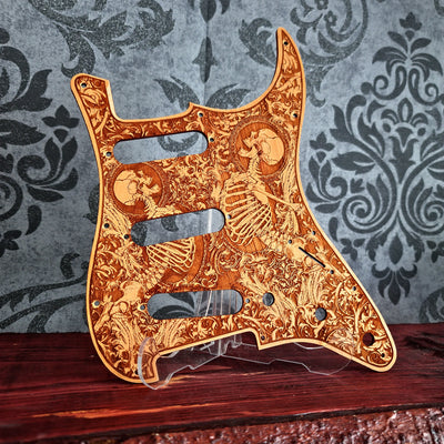 Stratocaster HSS & SSS Wood Pickguard - Stumble