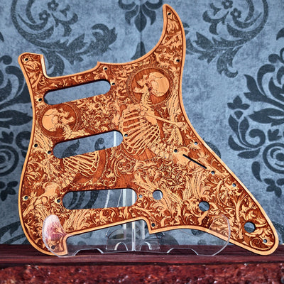 Stratocaster HSS & SSS Wood Pickguard - Stumble