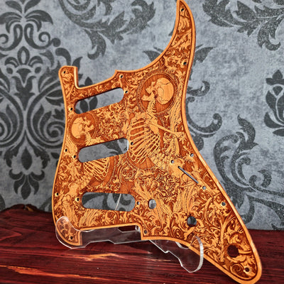 Stratocaster HSS & SSS Wood Pickguard - Stumble