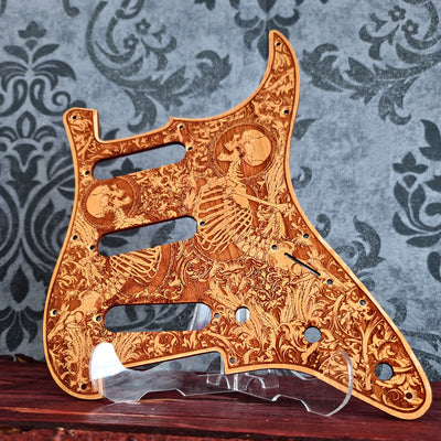 Stratocaster HSS & SSS Wood Pickguard - Stumble