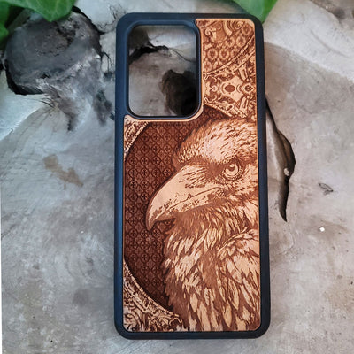 The Crow - Wood Phone Case